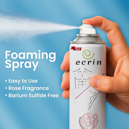 Ecrin Hair Removal Spray – 200ml Foaming Hair Remover for Men & Women
